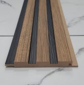 DMP-TEAK SİYAH MDF DUVAR PANELİ [Birim fiyatımız 1 boy için geçerlidir]