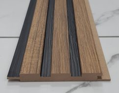 DMP-TEAK SİYAH MDF DUVAR PANELİ [Birim fiyatımız 1 boy için geçerlidir]