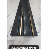 DP-OMEGA-1 GOLD – EFEKTLİ SİYAH DUVAR PANELİ [Birim fiyatımız 1 boy için geçerlidir]