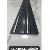 DP-OMEGA-1 GÜMÜŞ – EFEKTLİ SİYAH DUVAR PANELİ [Birim fiyatımız 1 boy için geçerlidir]